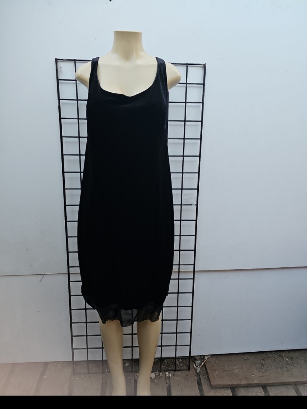 All that Jazz Black Sleeveless Mini Dress